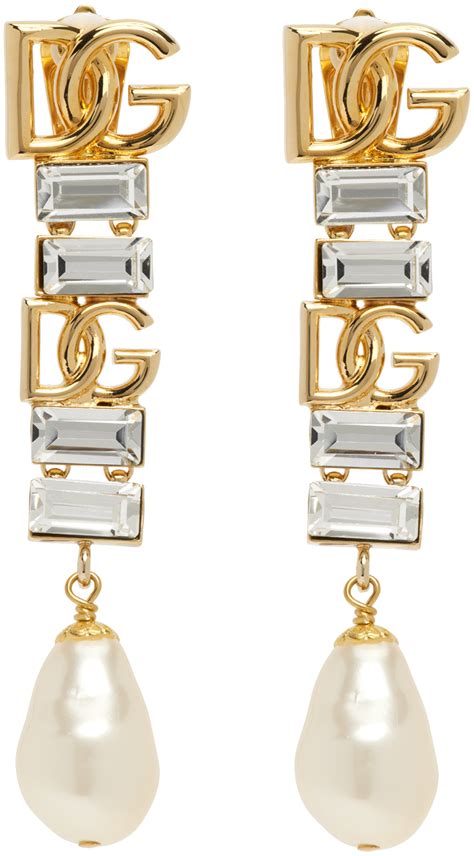 ssense dolce gabbana earrings